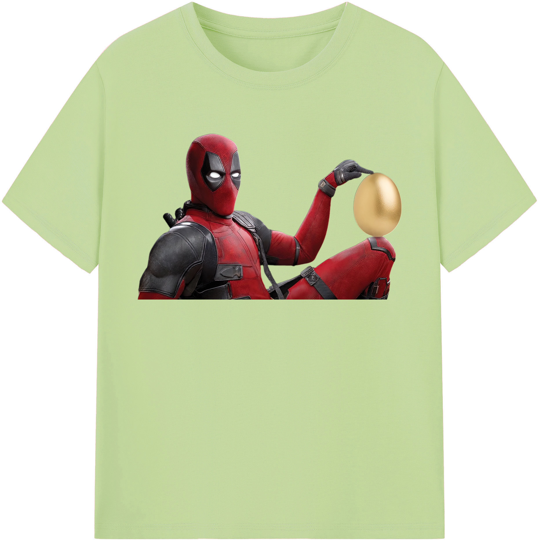 （画像用） Deadpool デッドプール 綿100％半袖Tシャツ（フロントプリント）